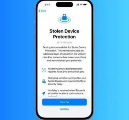 兰溪苹果授权维修店分享被盗设备保护功能开启方法