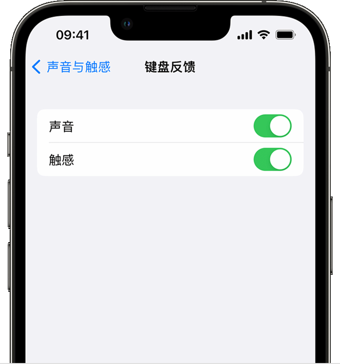 兰溪苹果14维修分享iPhone 14 系列机型如何开启键盘声音或触感反馈 