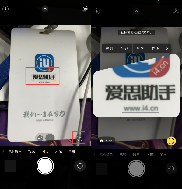 兰溪苹果手机维修分享升级iOS 16后如何通过相机翻译文本 
