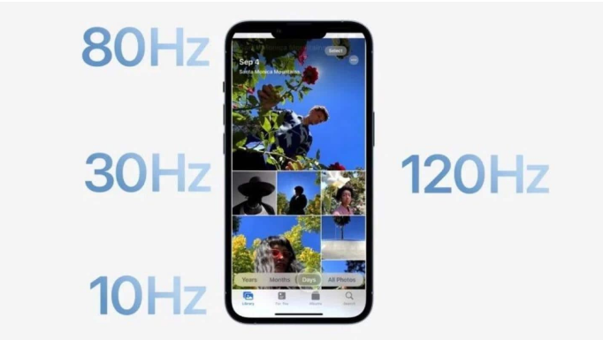 兰溪苹果14维修分享iPhone 14有高刷吗 